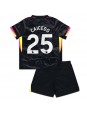 Chelsea Moises Caicedo #25 Alternativní dres pro děti 2024-25 Krátký Rukáv (+ trenýrky)